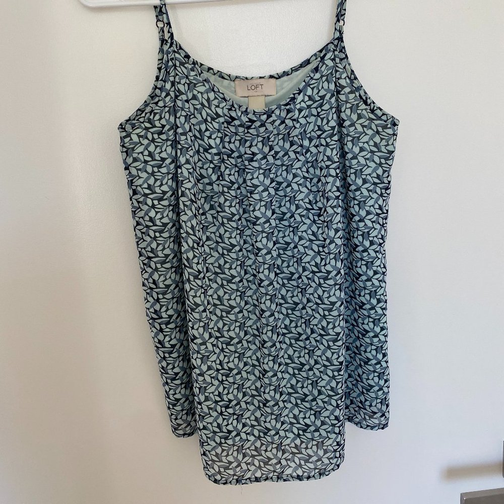 Ann Taylor Loft Work Cami Blouse